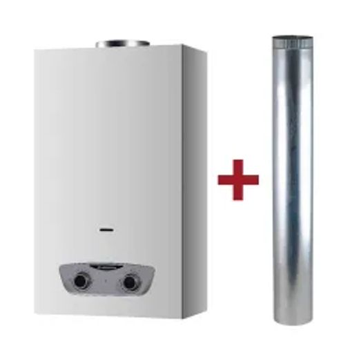 Geyser Gas Ariston Fast R Onm 14 Lpg +Fluepipe