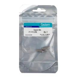 Ifasten Square Driver Bit Size 1 X 25Mm 2 Pp