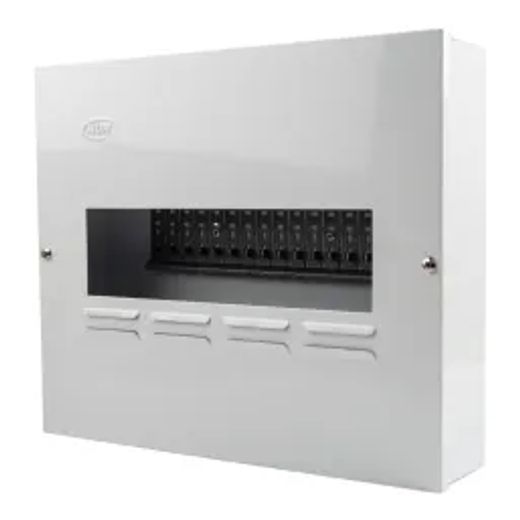 Distribution Board Mini Rail 16W Surface Metal