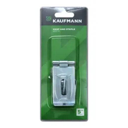 Kaufmann Hasp & Staple 90Mm Safety Galv