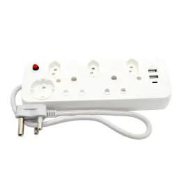 Nexus Multiplug 5 Way 2 Usb