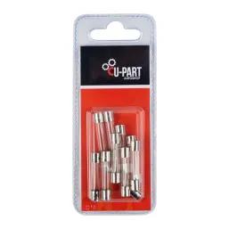 U-Part Glass Fuse 32Mm 20Amp X10