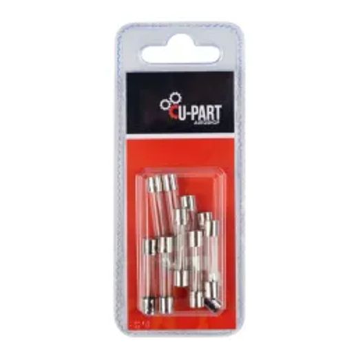 U-Part Glass Fuse 32Mm 20Amp X10
