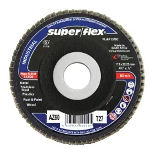 Superflex Flap Disc Industrial 115Mm 60G B