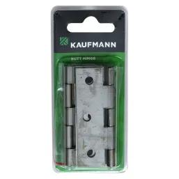 Kaufmann Butt Hinge Steel 75Mm Self Colour (Pair)