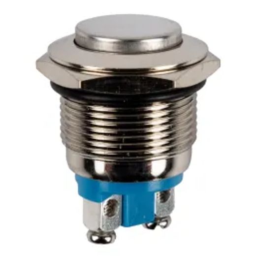 Push Switch Button H Duty Metal 12Volt