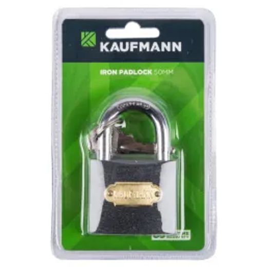 Kaufmann Padlock Steel 50Mm