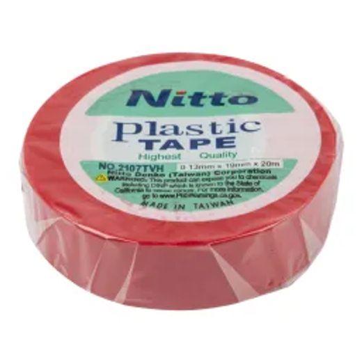 Nitto Insulation Tape 20M Red