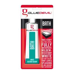 Gluedevil Silicone Bath White 90Ml