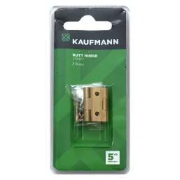 Kaufmann Butt Hinge Brass Range