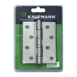 Kaufmann Butt Hinge 100Mm Ball Bearing S S (Pair)