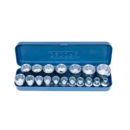 Gedore Blue Socket Set 8-32Mm 18 Pce C19Mk