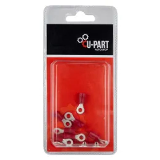 U-Part Terminal Red Ring Lug 0.5-1.5Mm 4Mm Lr15004