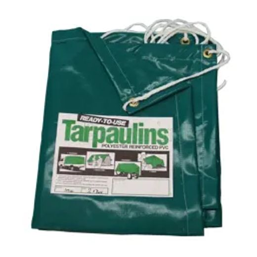 Protarp Pvc Tarpaulin 550G 4X6M Grn
