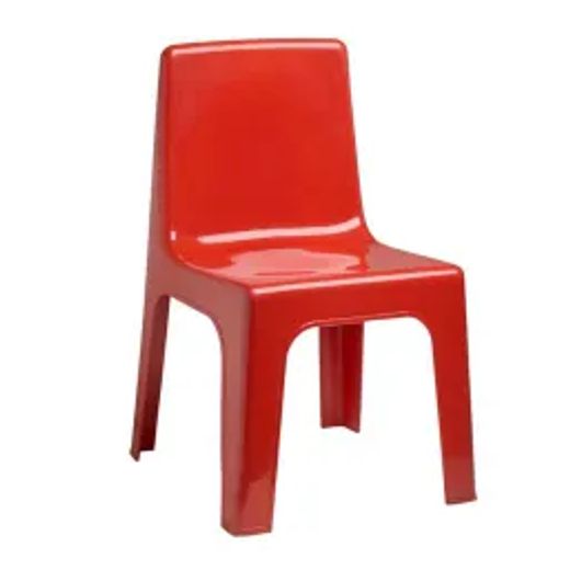 Buzz Kids Plastic School Chair Red