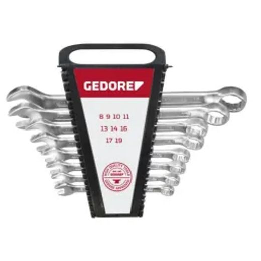 Gedore Red Spanner Comb Set 8Pc 9-19Mm 9105008