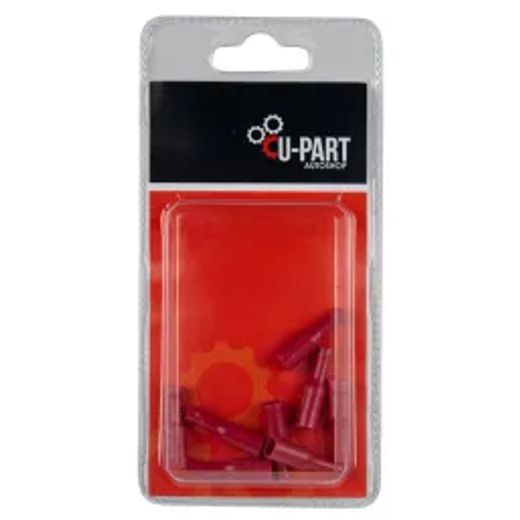 U-Part Terminal Red Female Bullet 0.5-1.5Mm 4Mm L