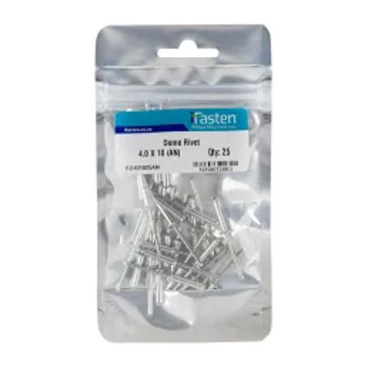 Ifasten Rivet Dome 4.0Mmx18Mm 25 Pp