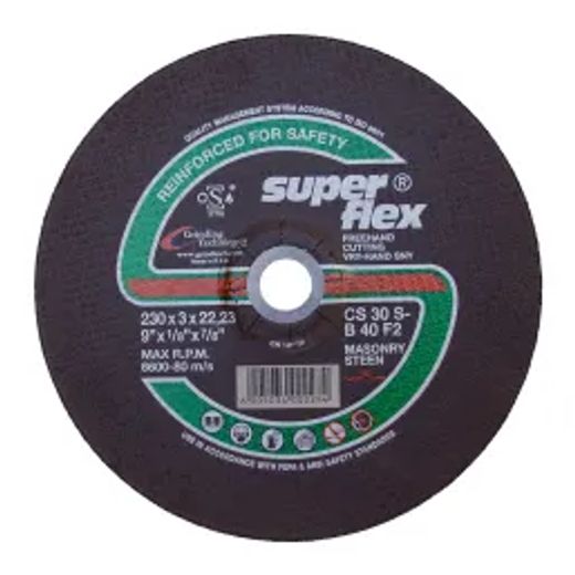 Superflex Cutting Disc Dome Masonry 230X3Mm