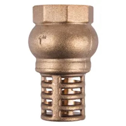 Torrenti Valve Foot Brass 25Mm