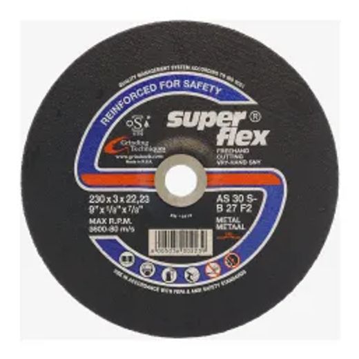 Superflex Cutting Disc Dome Steel 230X3Mm