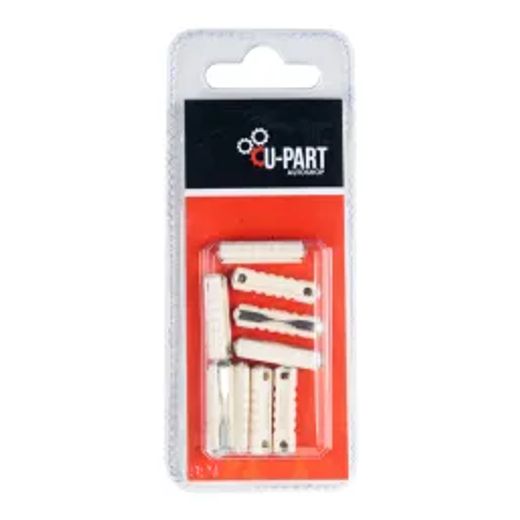 U-Part Ceramic Fuse 8Amp X10