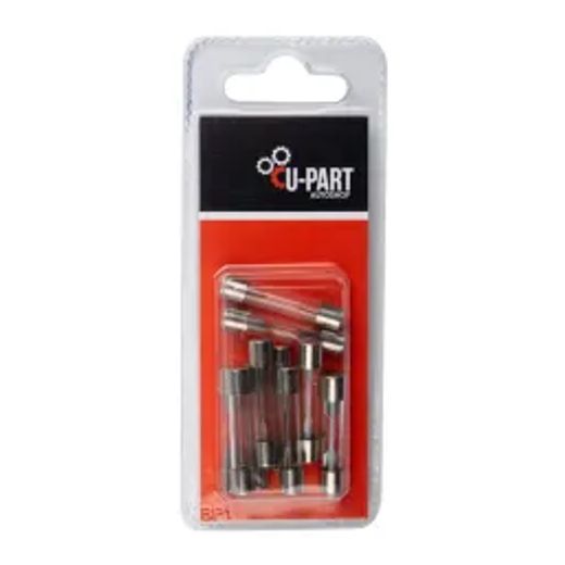 U-Part Glass Fuse 32Mm 10Amp X10