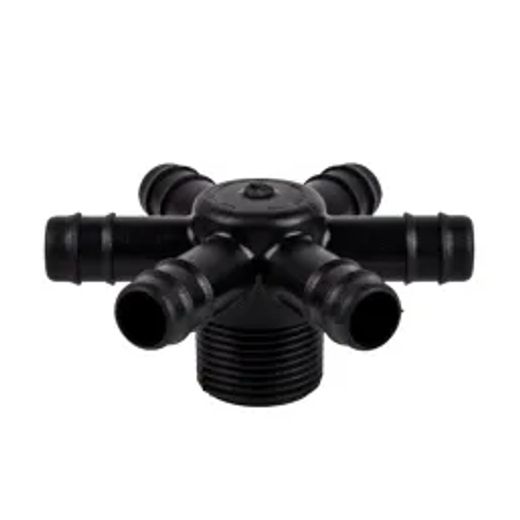 Drip Coupling Multi-Outlet 6 12Mm Drip Pipe