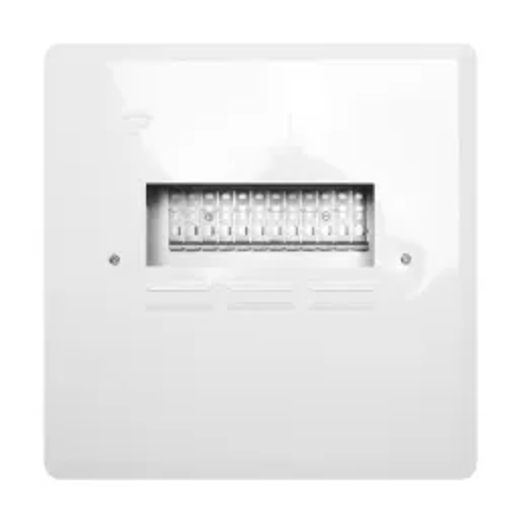 Distribution Board Din Rail 12W Flush Metal Base