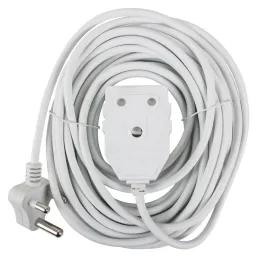 Nexus Extension Cord White Dbl 10M 1.0Mm 10A