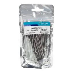 Ifasten Nail Wire Round 75Mmx3.55Mm 250G Pp