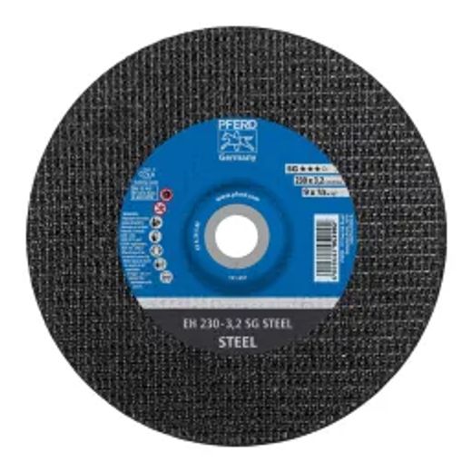 Pferd Cutting Disc Dome Steel 230Mm X3.2Mm Sg