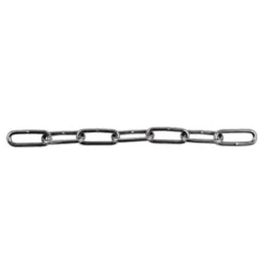 Chain Long Link Electrostatic Galv 4Mm X 30M