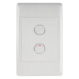Nexus Light Switch With Cover 16Amp 4X2 1Way 2L
