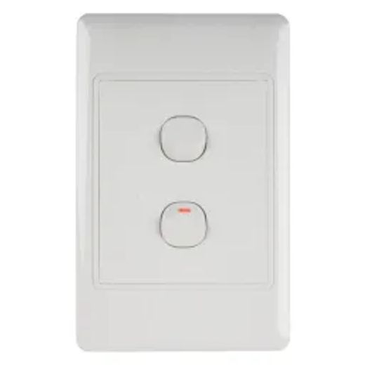 Nexus Light Switch With Cover 16Amp 4X2 1Way 2L