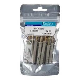 Ifasten Nail In Anchor 8Mmx60Mm 10 Pp