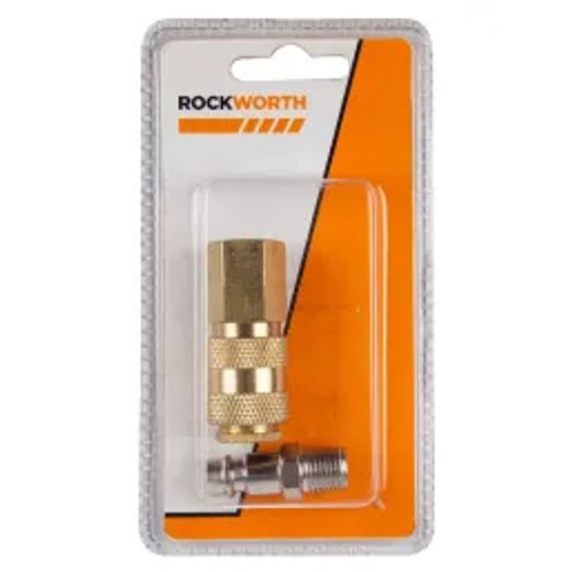Rockworth Coupler Quick Female & Press-In Male 1 4