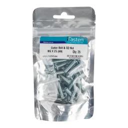 Ifasten Bolt And Nut Gutter M6X25Mm 25 Pp