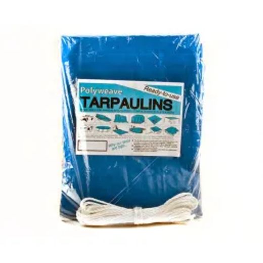 Protarp Polyweave Tarpaulin 180G 4X6M Blue