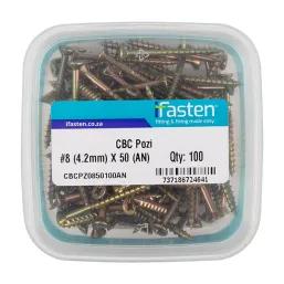 Ifasten Cbc Pozi No8 4.2Mmx50Mm 100 Pt