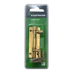Kaufmann Barrel Bolt 76Mm Solid Brass Necked