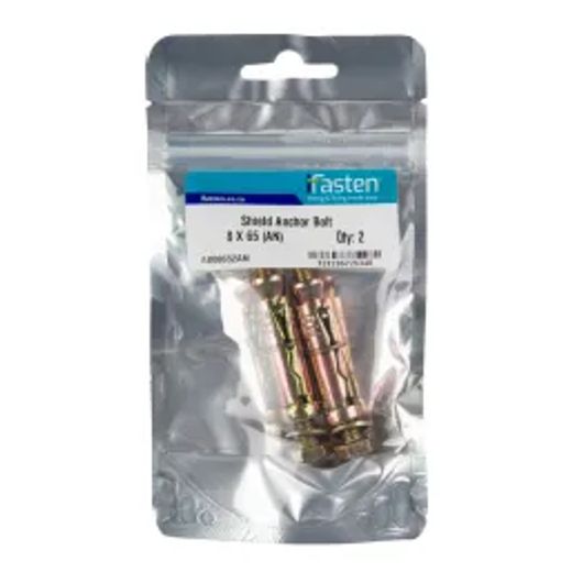 Ifasten Shield Anchor Bolt M8X65Mm 2 Pp
