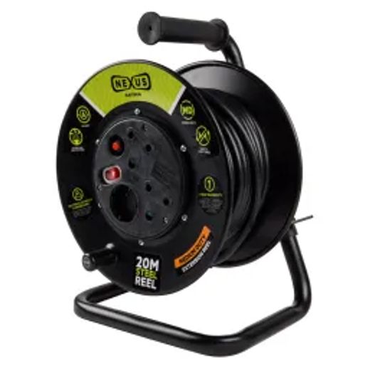 Nexus Extension Reel Steel 20M 1.5Mm 16A