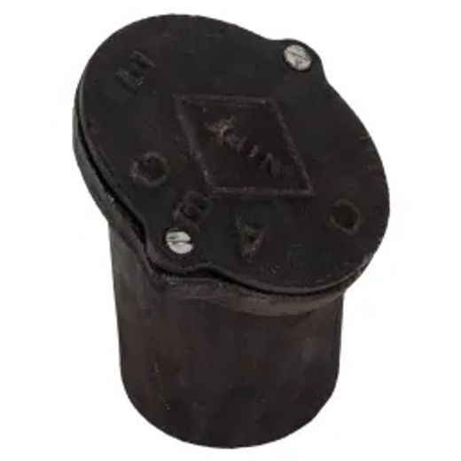 Waste Rodding Eye Cast Iron Abc 100Mm 45Deg