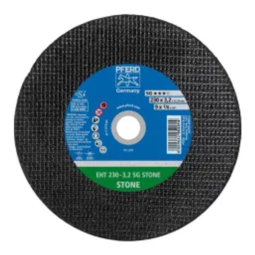 Pferd Cutting Disc Stone Flat 230Mm X3.2Mm Sg