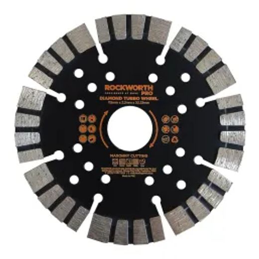 Rockworth Pro Diamond Turbo Wheel 115Mm
