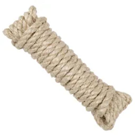 Mamba Rope Sisal Dry Hank 7Mm 5M