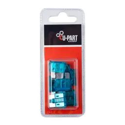 U-Part Japanese Type Fuse 15Amp X10
