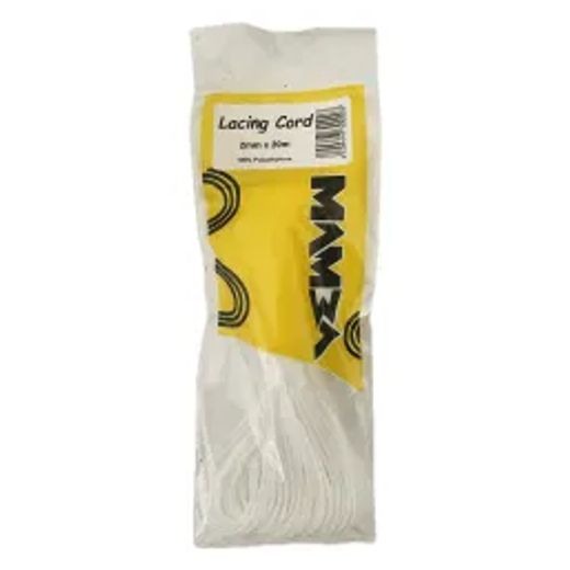 Mamba Lacing Cord White 2.00Mm 40G 20M