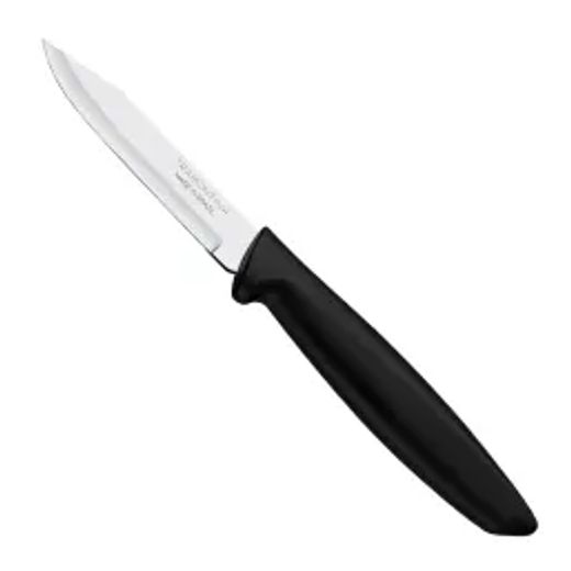 Tramontina Paring Peeling Knife 8Cm Smooth Black